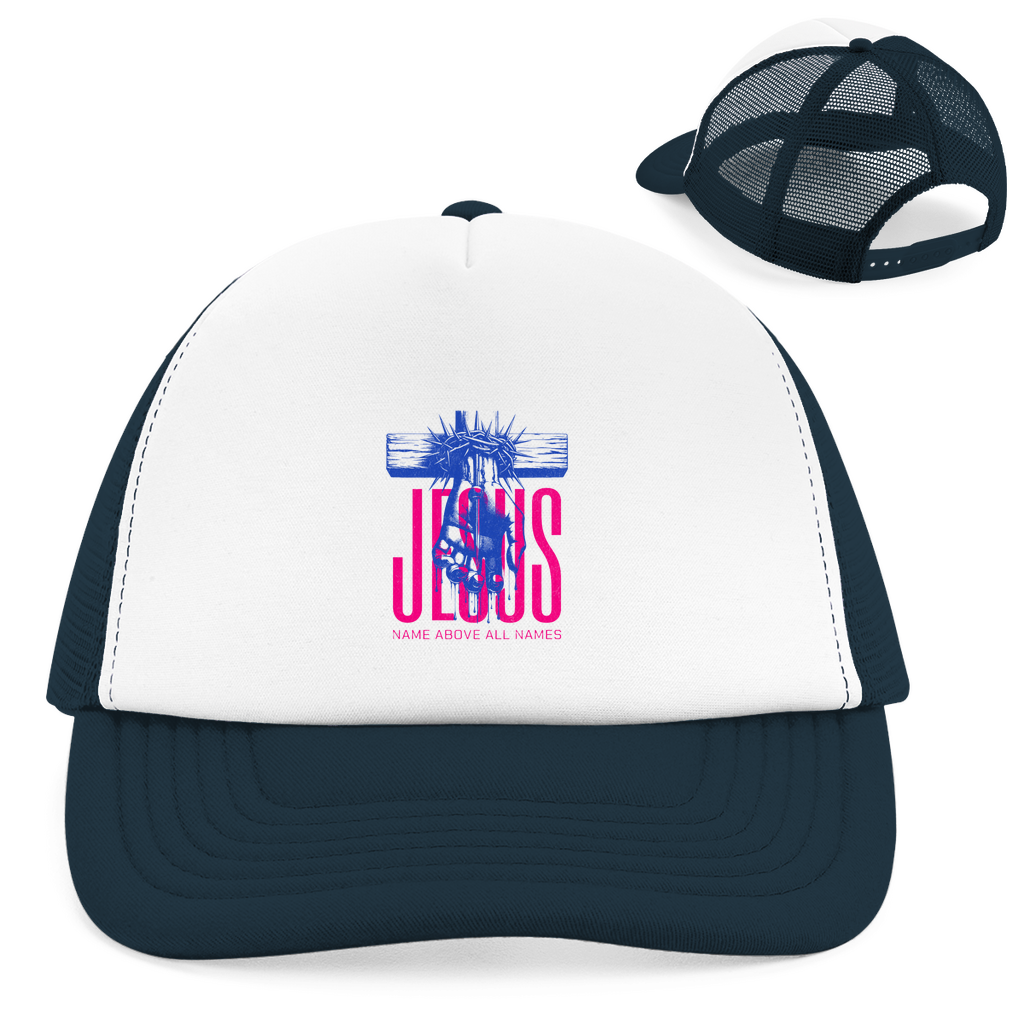 Retro Trucker Cap Name above all Names