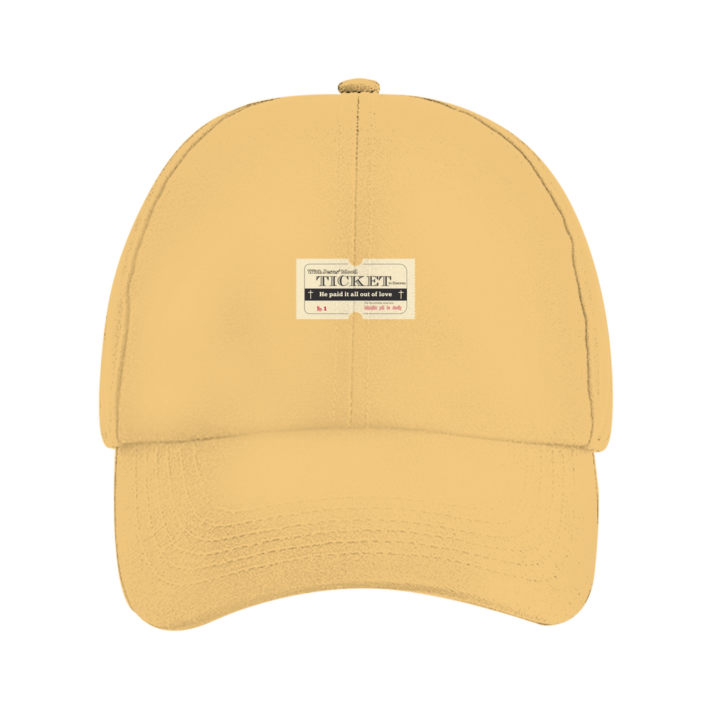 Dad Cap Jesus' Blood Ticket