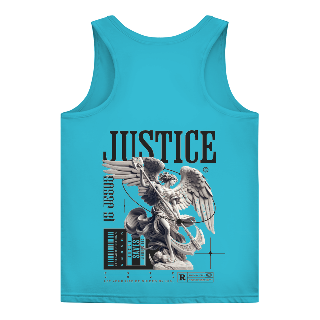 Damen Basic Tank Top Justice
