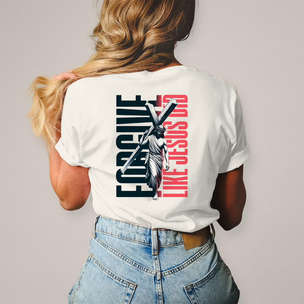 Damen T-Shirt Forgive like Jesus did