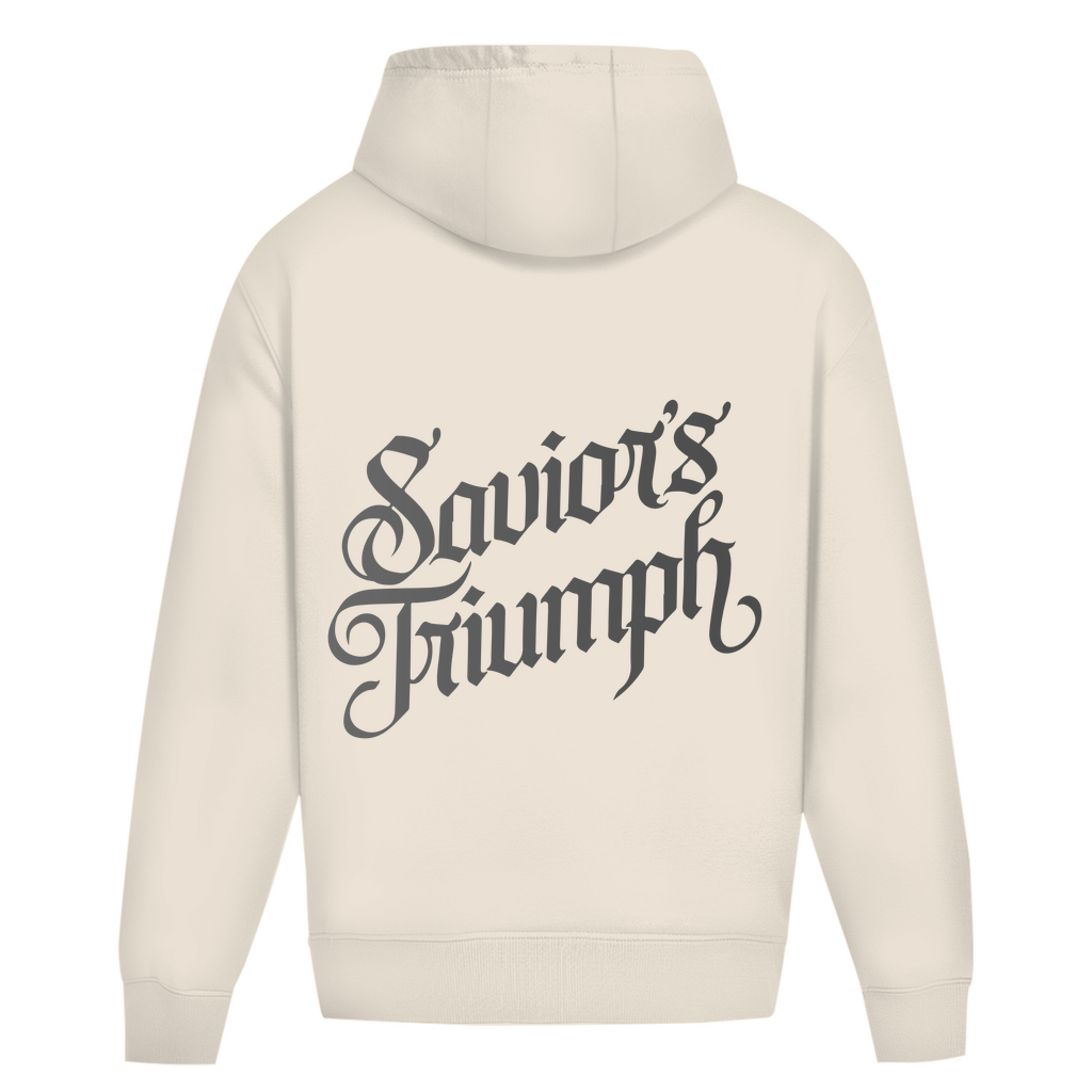 Oversize Hoodie Ohne Kordel Saviors triumph