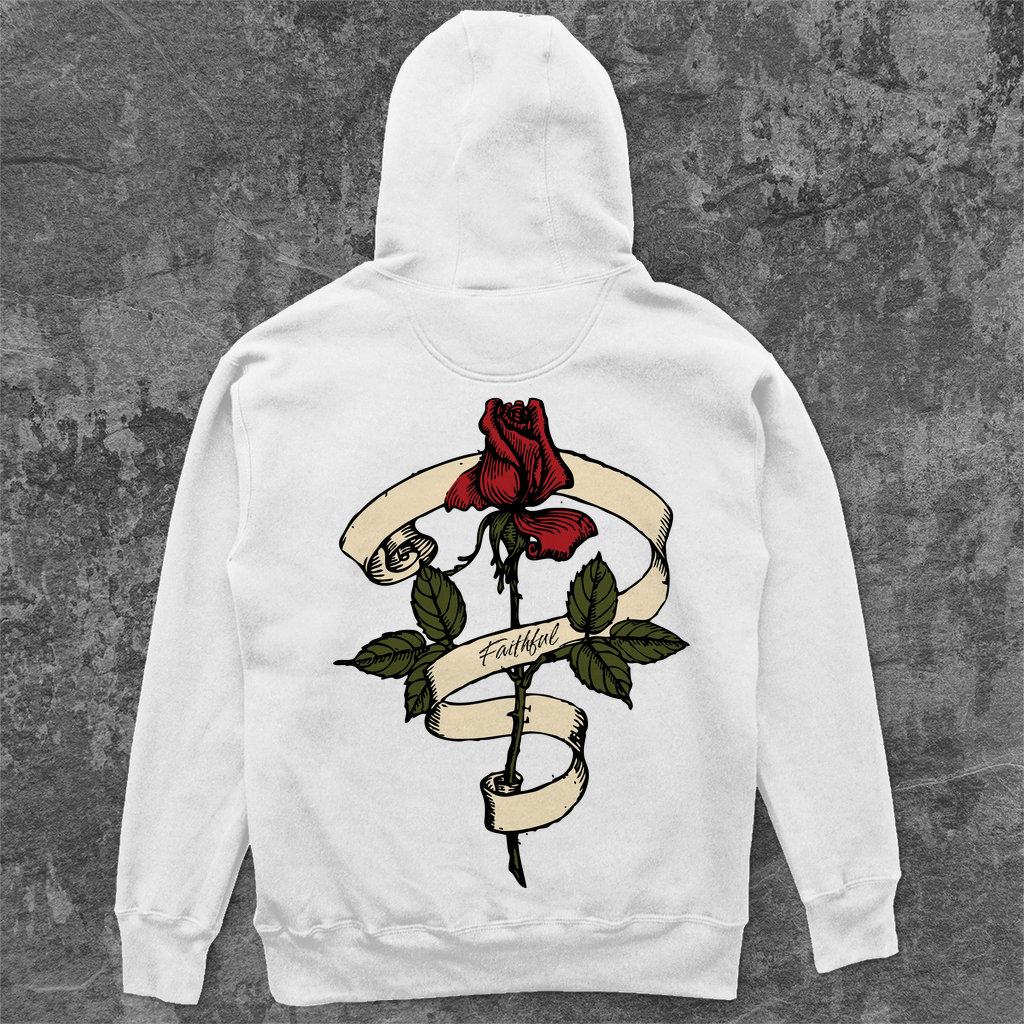 Unisex Oversize Hoodie Faithful Rose