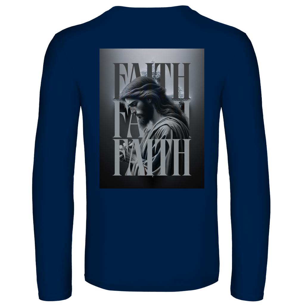 Unisex Langarmshirt 3FAITH