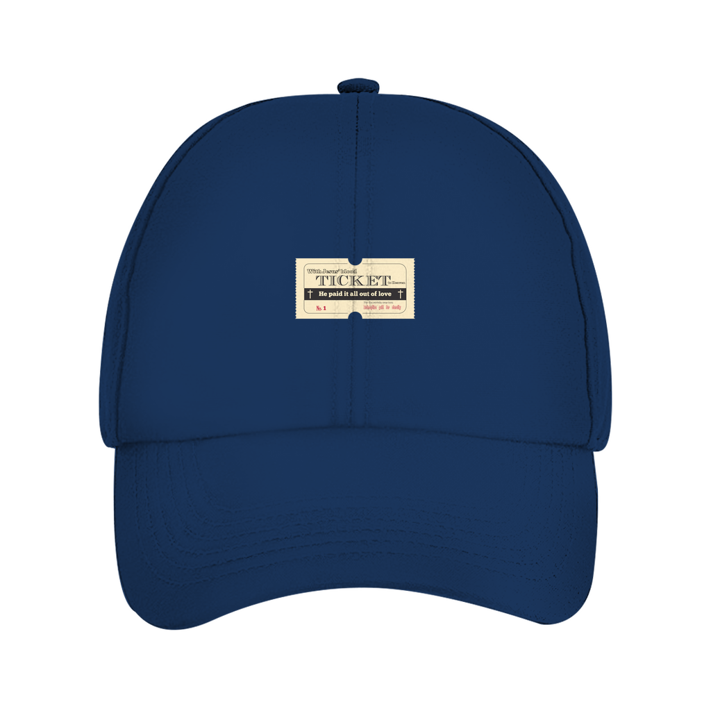 Dad Cap Jesus' Blood Ticket