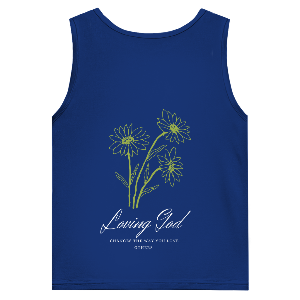 Herren Basic Tank Top Loving God
