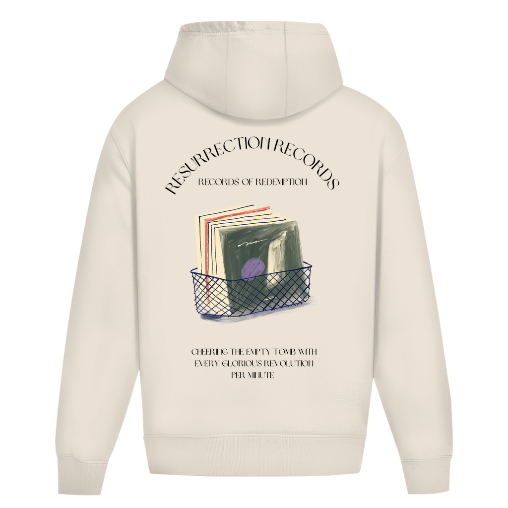 Oversize Hoodie Ohne Kordel Resurrection Records