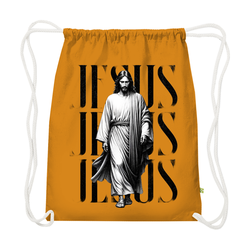 Premium Bio Turnbeutel 3xJESUS