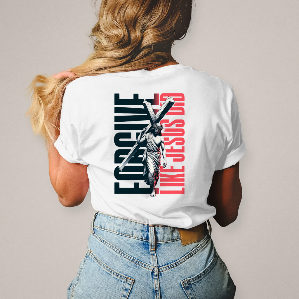 Damen T-Shirt Forgive like Jesus did