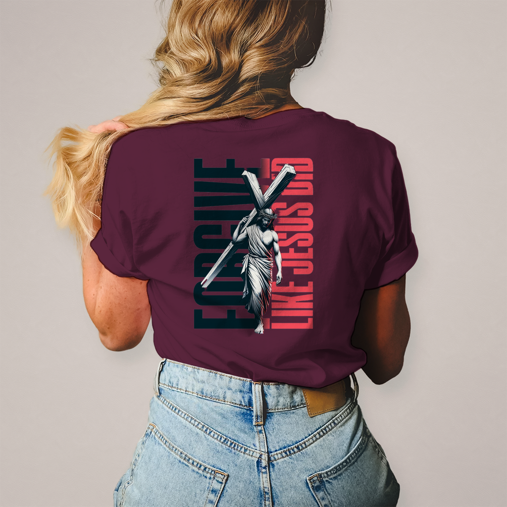 Damen T-Shirt Forgive like Jesus did