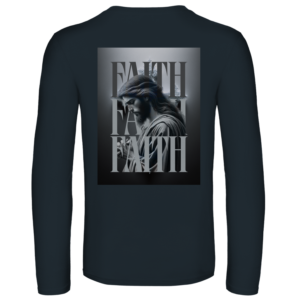 Unisex Langarmshirt 3FAITH
