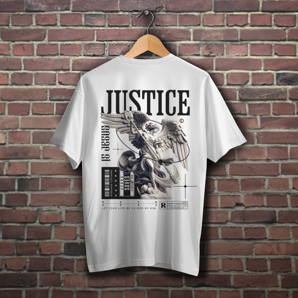 Oversize T-Shirt Justice