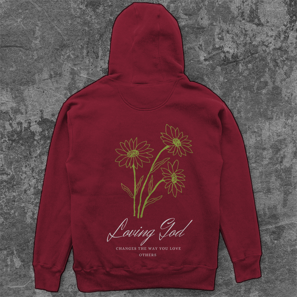 Unisex Oversize Hoodie Loving God