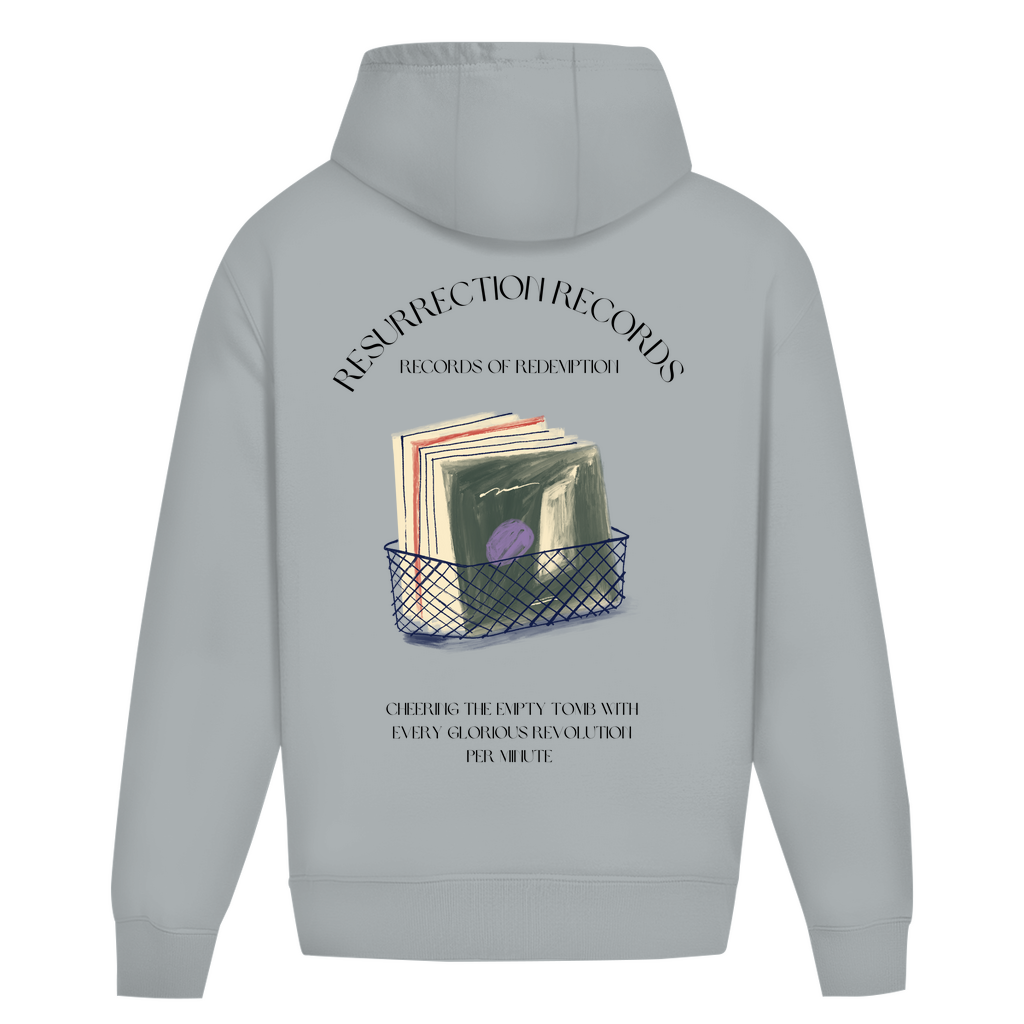 Oversize Hoodie Ohne Kordel Resurrection Records