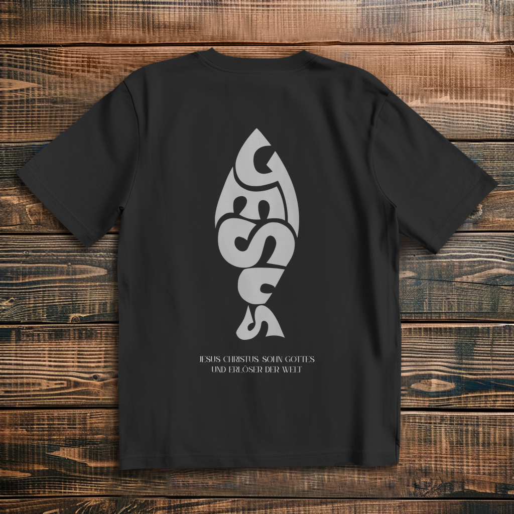 Oversize T-Shirt Jesus Ichthys