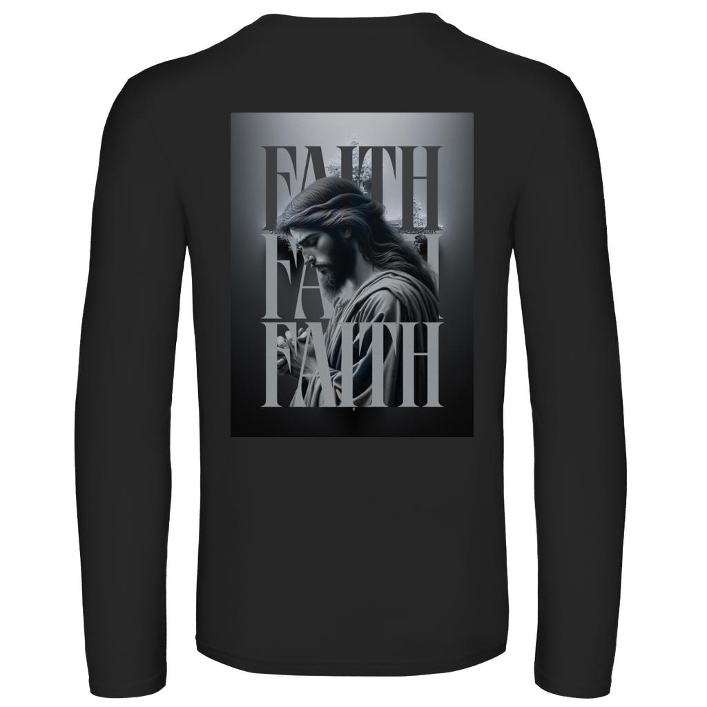 Unisex Langarmshirt 3FAITH