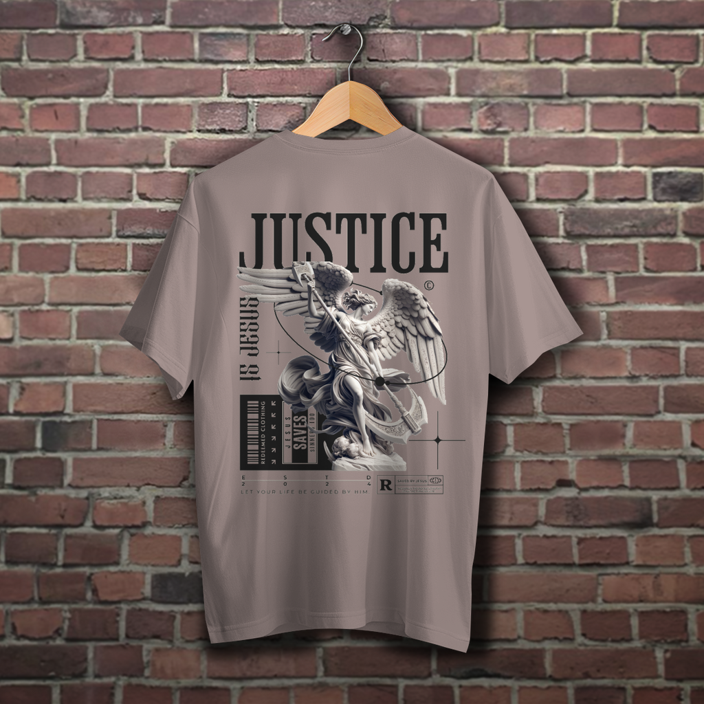 Oversize T-Shirt Justice