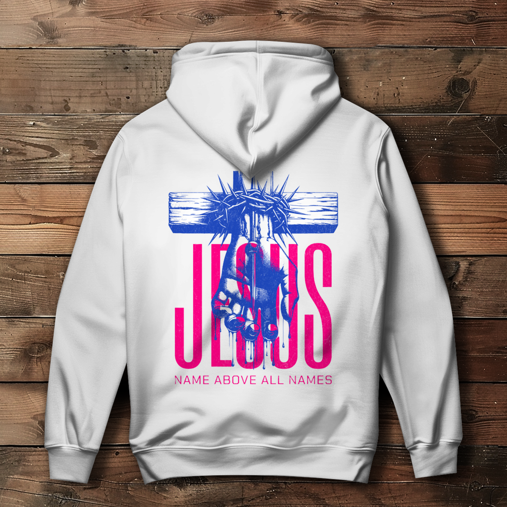 Damen Hoodie Name above all Names